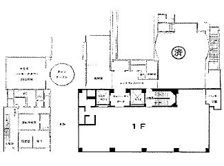 麹町311ビル1F 間取り図