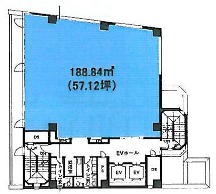 ラウンドクロス一番町7F 間取り図