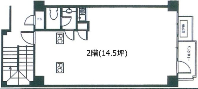 BRロジエビルK-2 間取り図