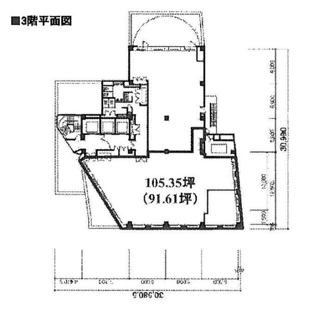 South新大塚ビル3F 間取り図