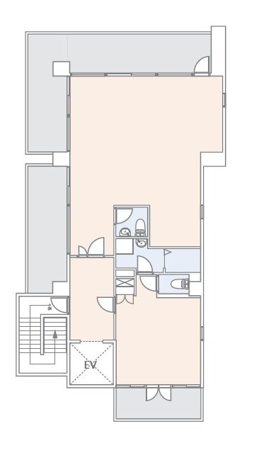 パイオニアINN.7F 間取り図