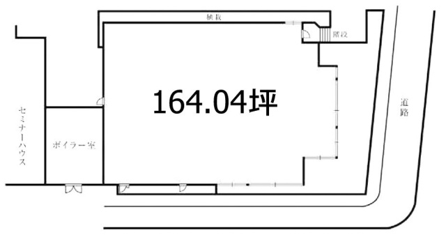 トーセイホテル&セミナー幕張1F 間取り図