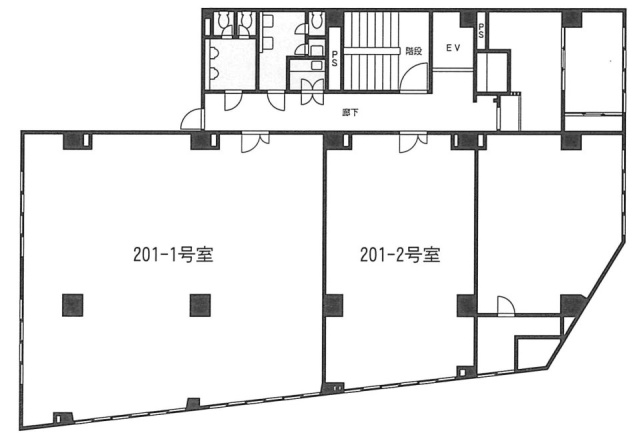 中央ビル201-2 間取り図