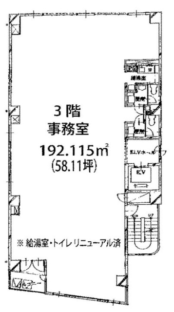 丸神ビル3F 間取り図