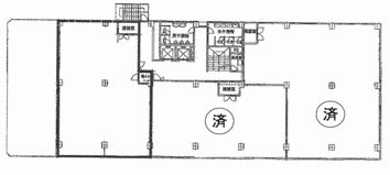 真生会館ビル6F 間取り図