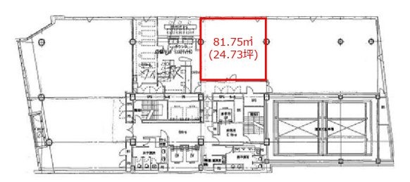 パシフィックマークス川崎5F 間取り図