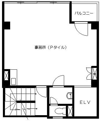 二葉ビル3F 間取り図