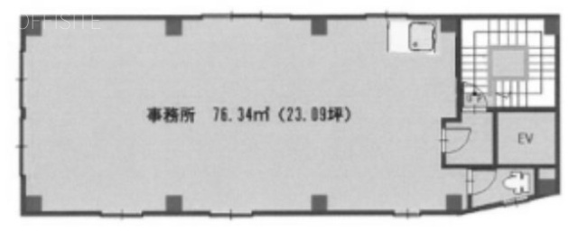 羽鳥ビル6F 間取り図