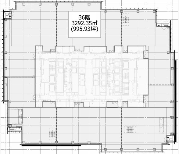 ミッドタウン・タワー36F 間取り図