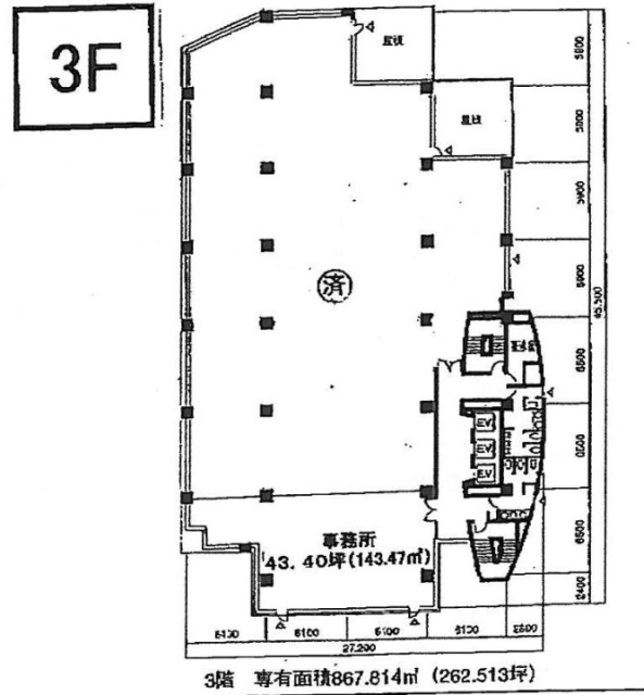 光陽ビル3F 間取り図