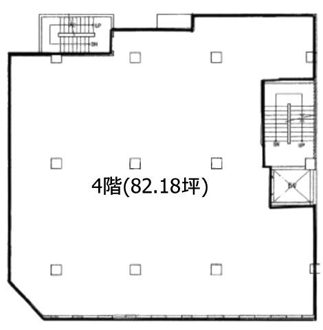 松岡西葛西ビル4F 間取り図