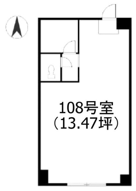 光雲閣108 間取り図