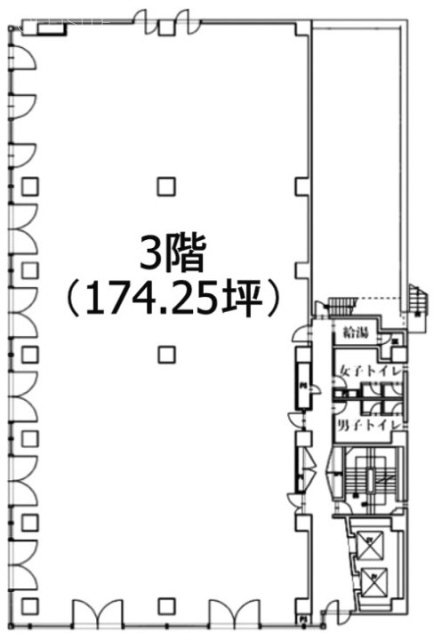 目黒ヴィラガーデン3F 間取り図