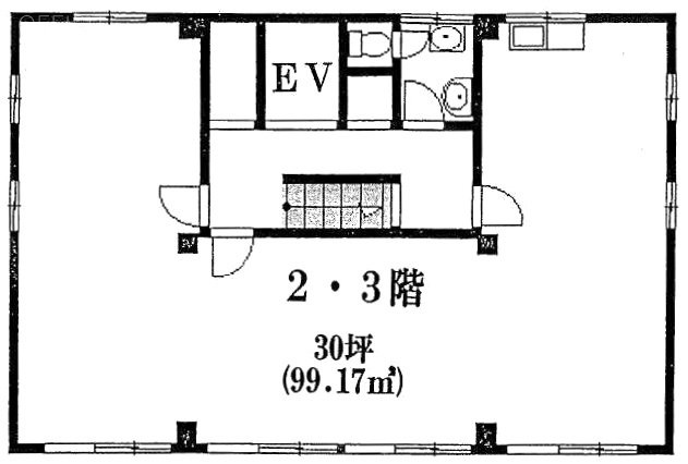 東邦深澤ビル2F 間取り図