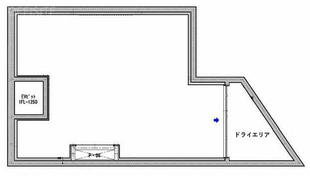 ASTILE原宿B1F 間取り図