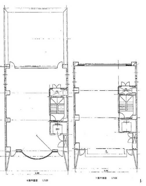 東京元赤坂ビル5F～7F 間取り図