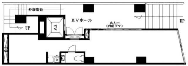 高輪インターコートビル1F 間取り図