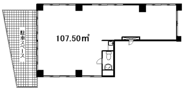 安念ビル1F 間取り図