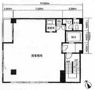 サンパウロビル2F 間取り図