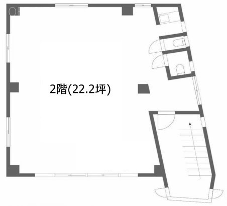 第2布施ビル2F 間取り図