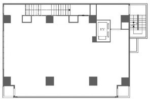 Mo・ai川崎西口2F 間取り図