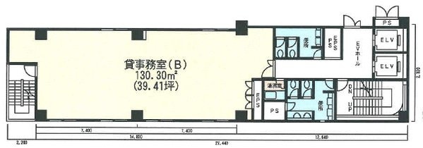 VORT横浜関内ⅢB 間取り図