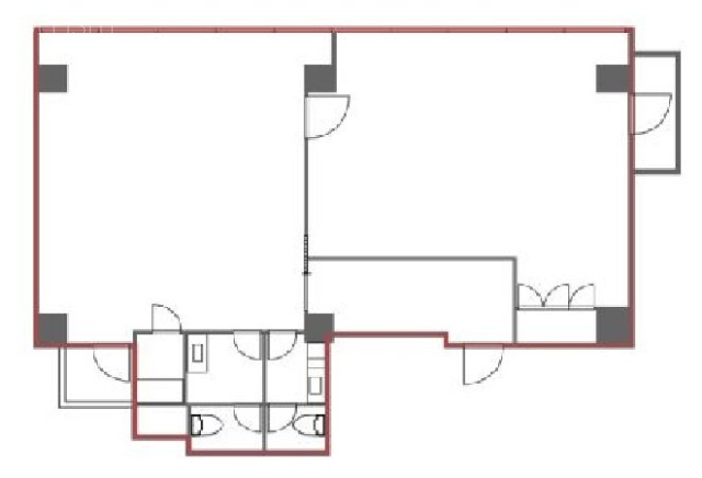 AURA麻布台7F 間取り図