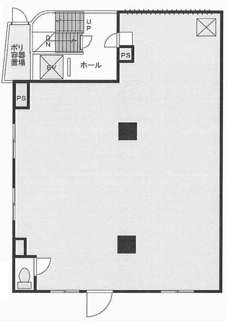 アゼリア中野ビル1F 間取り図