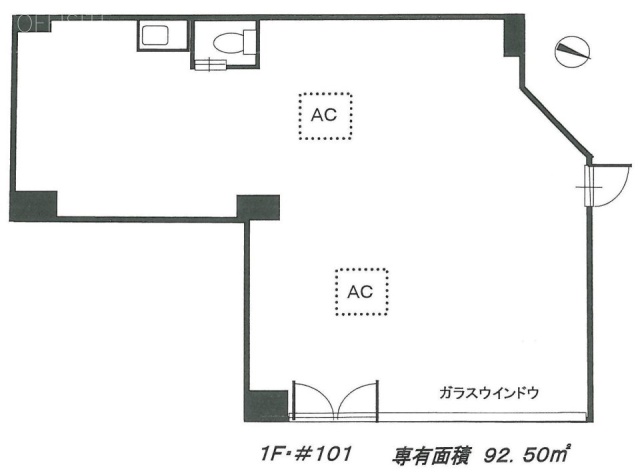 北村ハイツ101 間取り図