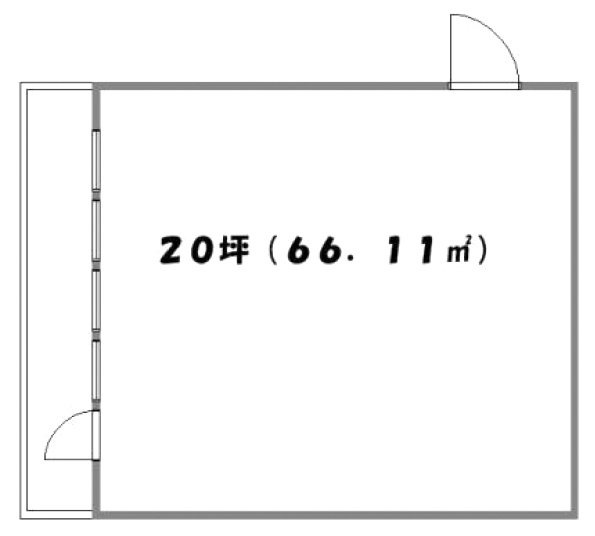 フナダ錦糸町駅前ビルB 間取り図