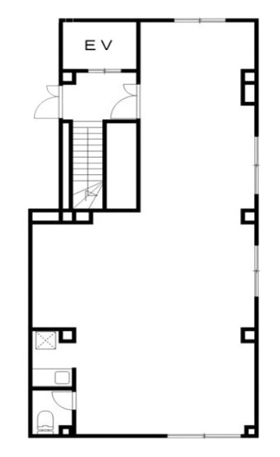 オーチャードアルファ1F 間取り図