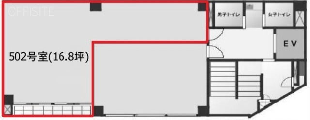 ユニオン小石川第二ビル502 間取り図