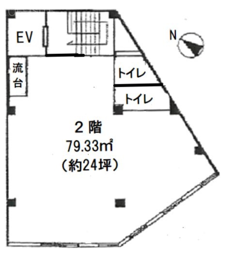 九段MSCビル201 間取り図