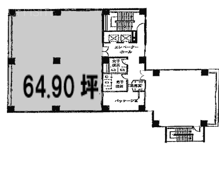 金港ビル6F 間取り図