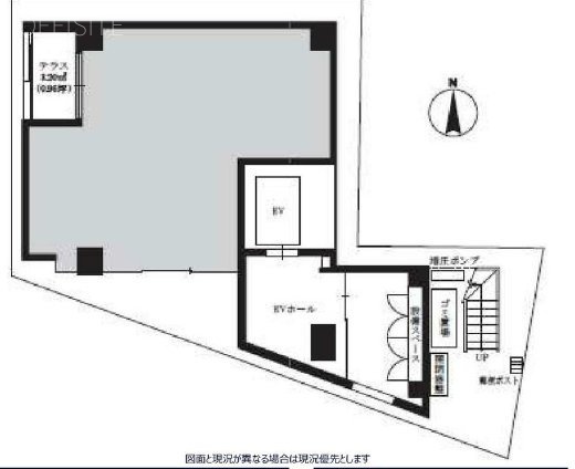 VORT麹町大通り(旧 Syncs Kojimachi)1F 間取り図