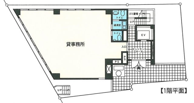 サンテージ西新宿ビル1F 間取り図