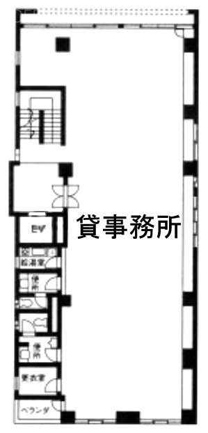 サンブリッジビル4F 間取り図