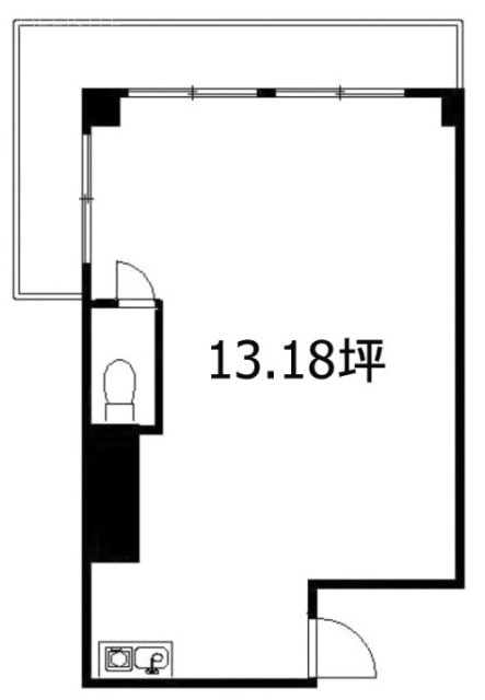 第一原嶋ビル601 間取り図