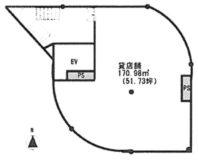 庄栄ビル21F～2F 間取り図