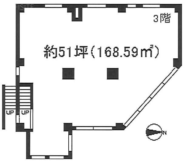 相澤ビル3F 間取り図