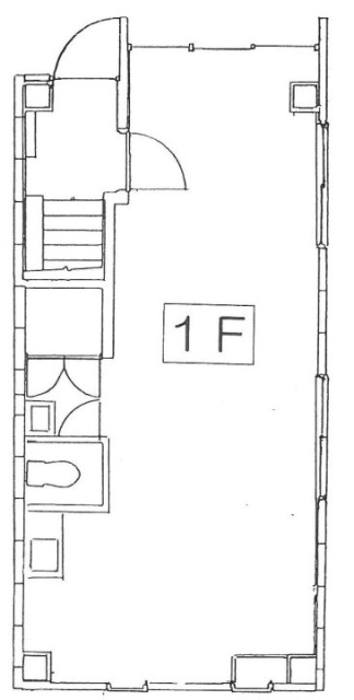 西村ビル1F 間取り図