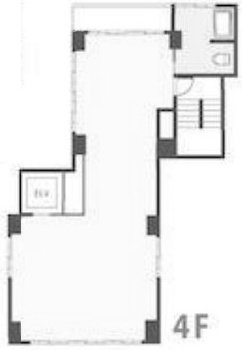 千住第1ビル4F 間取り図