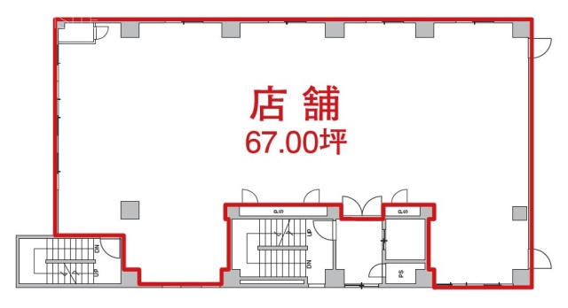 三共商会ビル3F 間取り図