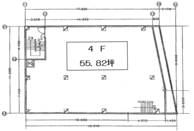 第7白鳳ビル4F 間取り図