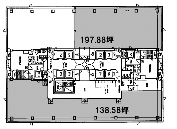 横浜西口KNビル2F 間取り図