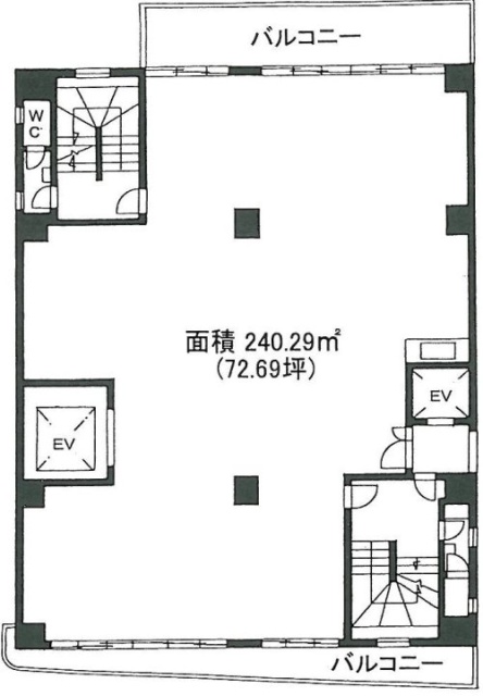 英明ビル3F 間取り図