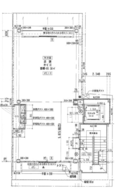 (仮)五番街ビル4F 間取り図