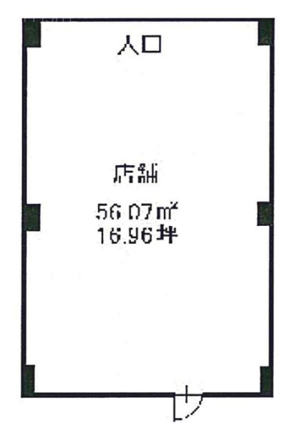 メゾン加美平ビル102 間取り図