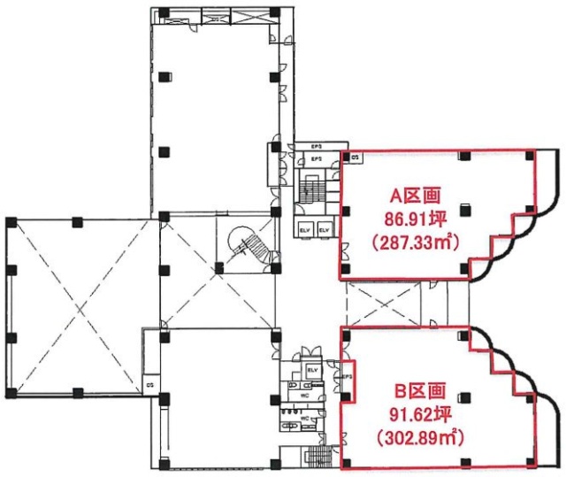 Daiwa赤坂ビルB 間取り図