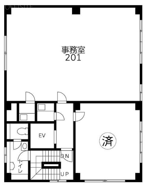 沼田ビル201 間取り図